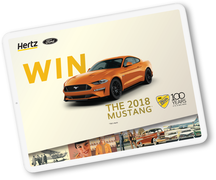 Hertz Case Study Mustard Ipad Hero Image