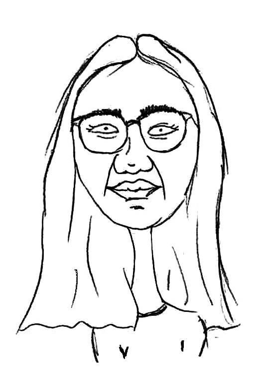 Sketched Caricature of Taylor Leong