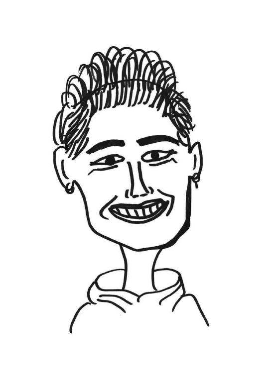 Sketched Caricature of Kito D